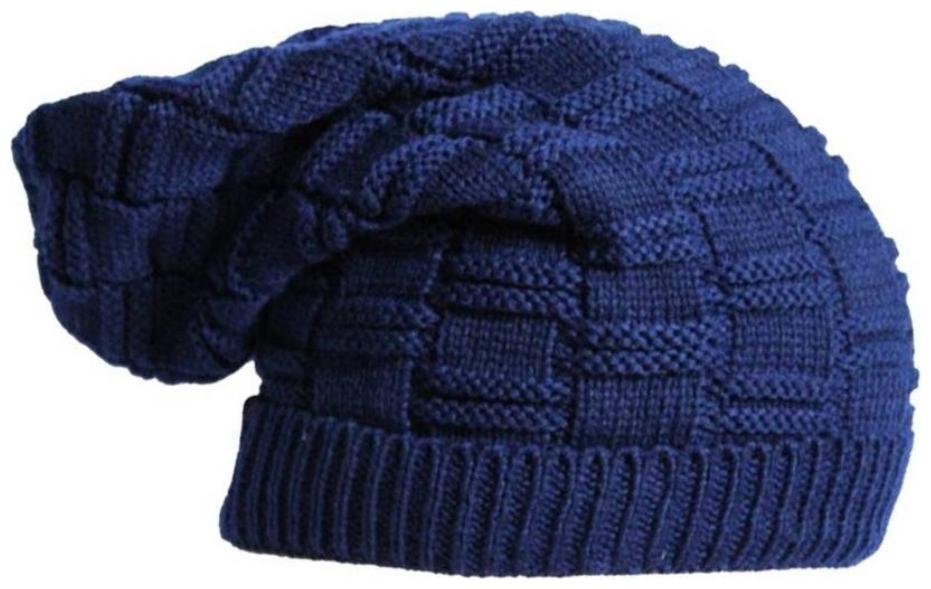 

Slouchy woolen Long Beanie Cap for Winter