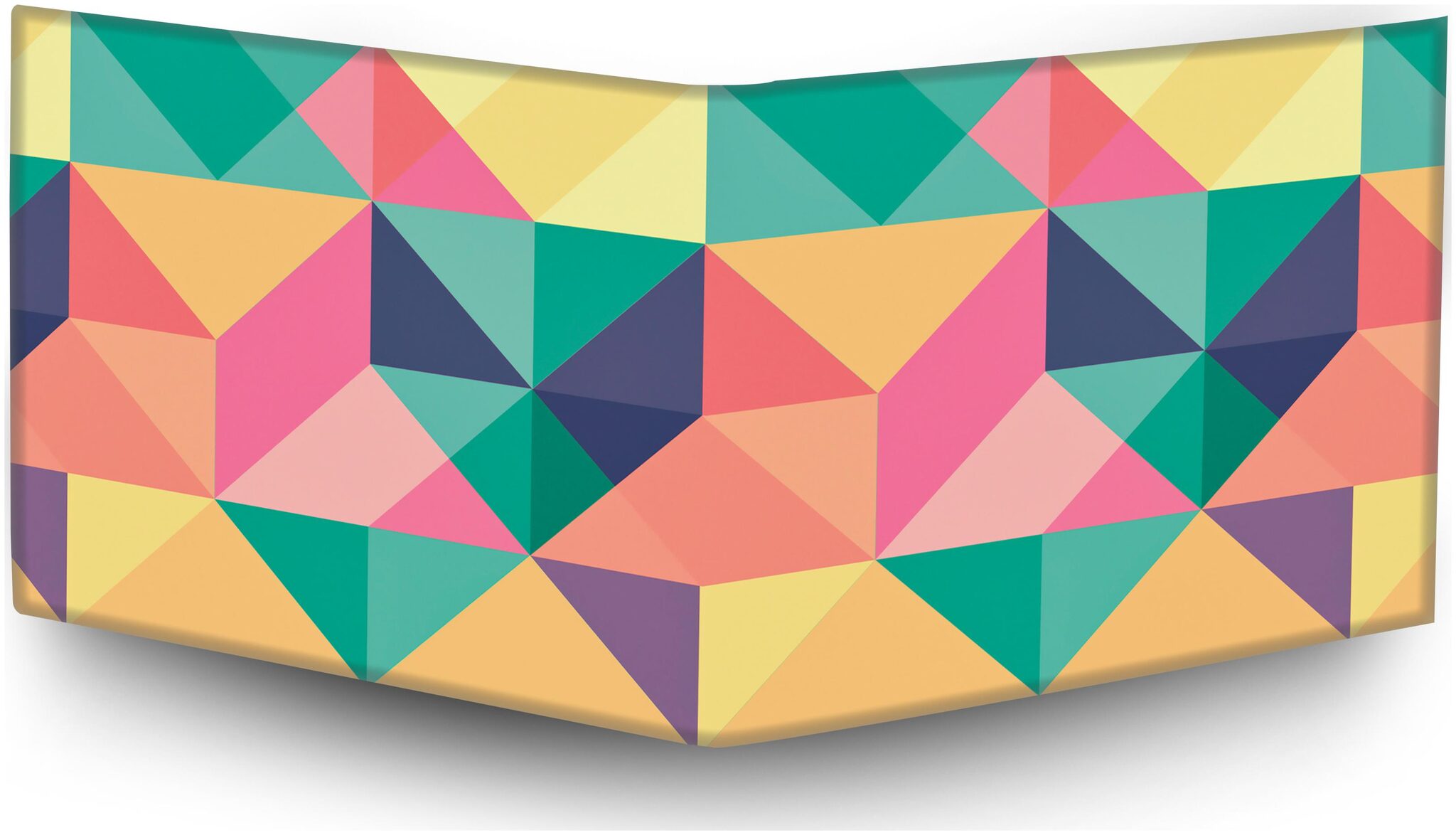 

Snooky 3D Mens Multicolor Tyvek Paper Wallet (4 Card Slots)