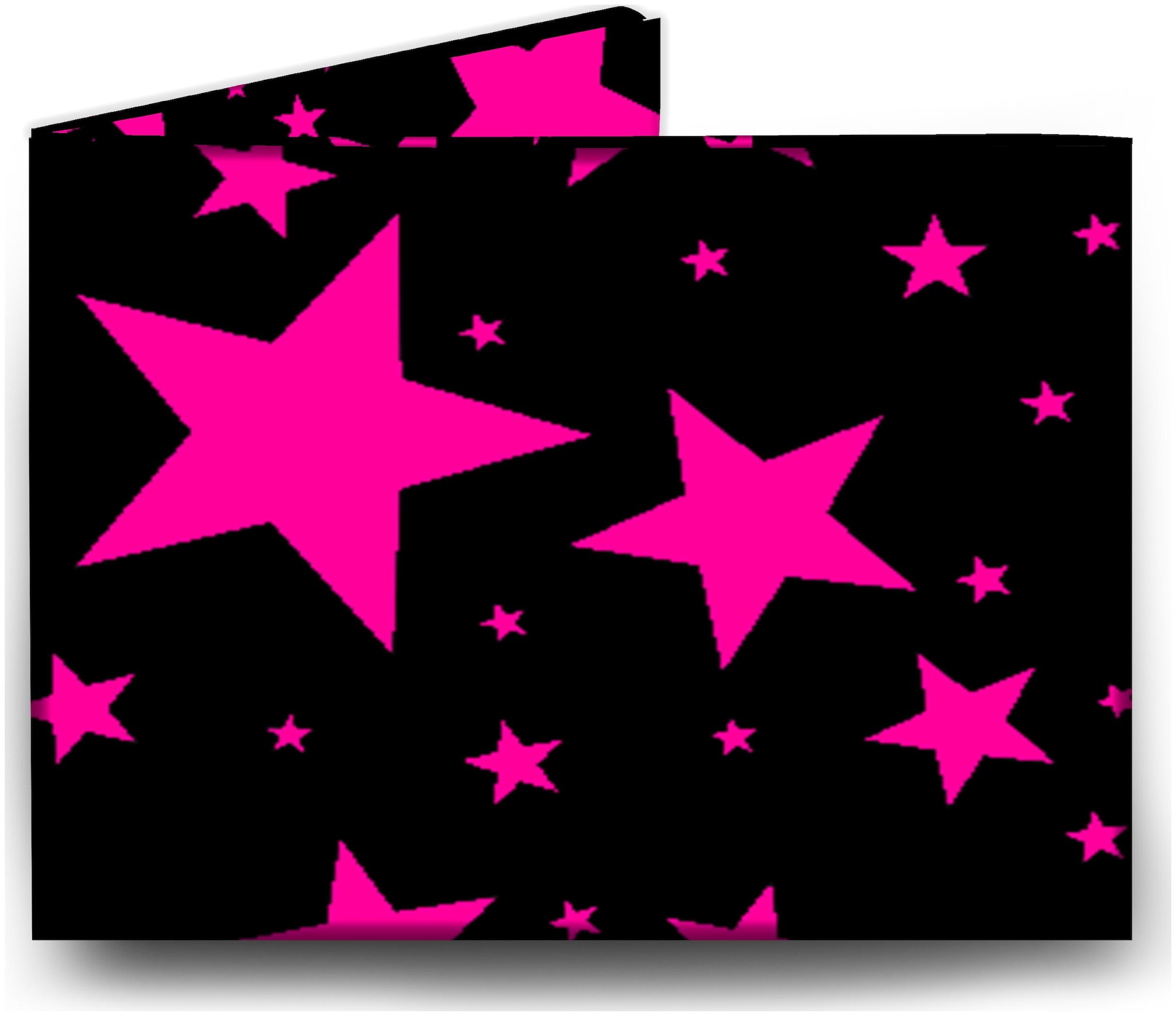 

Snooky Pink Star Multicolor Tyvek Paper Wallet (4 Card Slots)