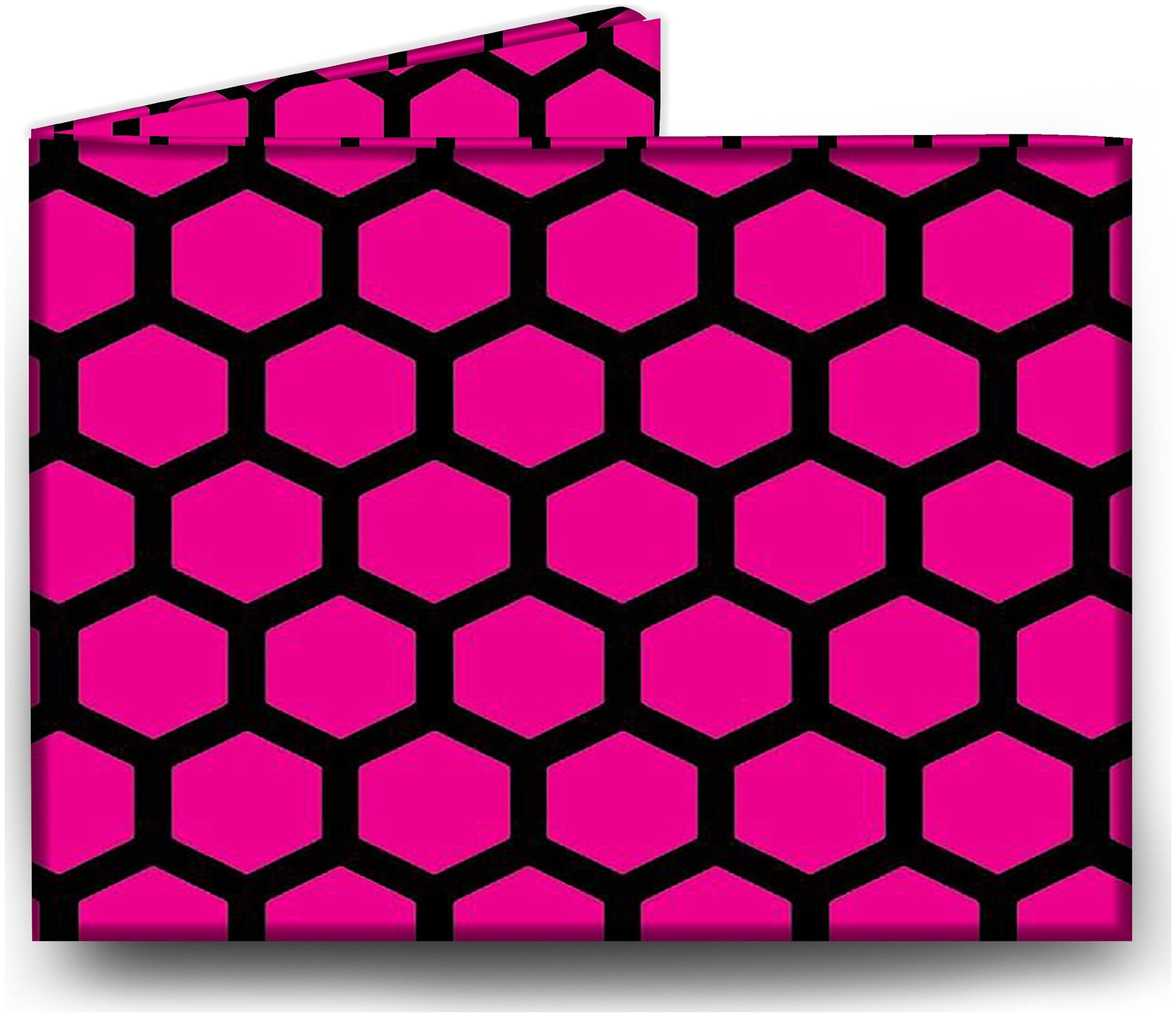 

Snooky Pink Blk circle Multicolor Tyvek Paper Wallet (4 Card Slots)