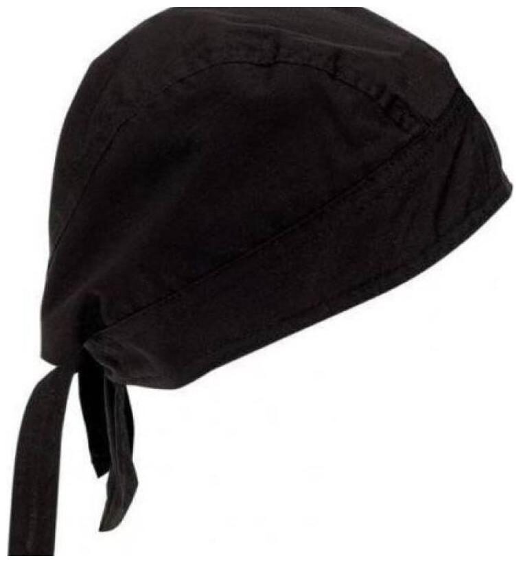 

Solid Black Bandana Cap For Men s And Women s