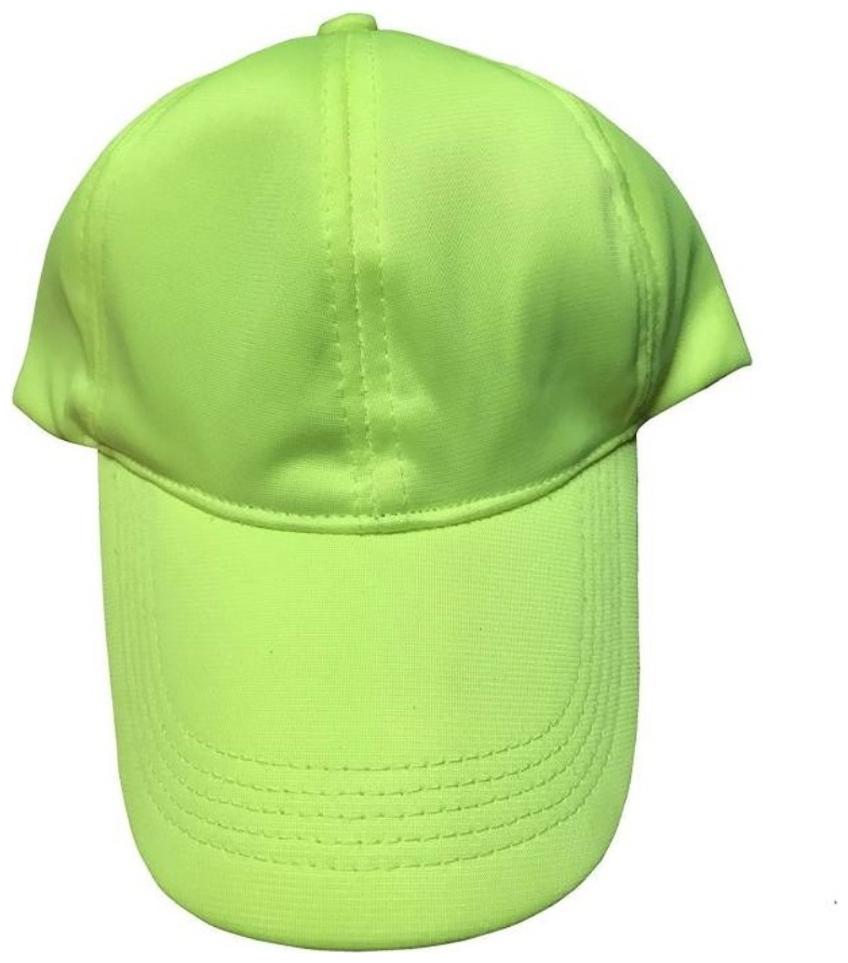 

Solid Light Green Plain Nylon Baseball Cap