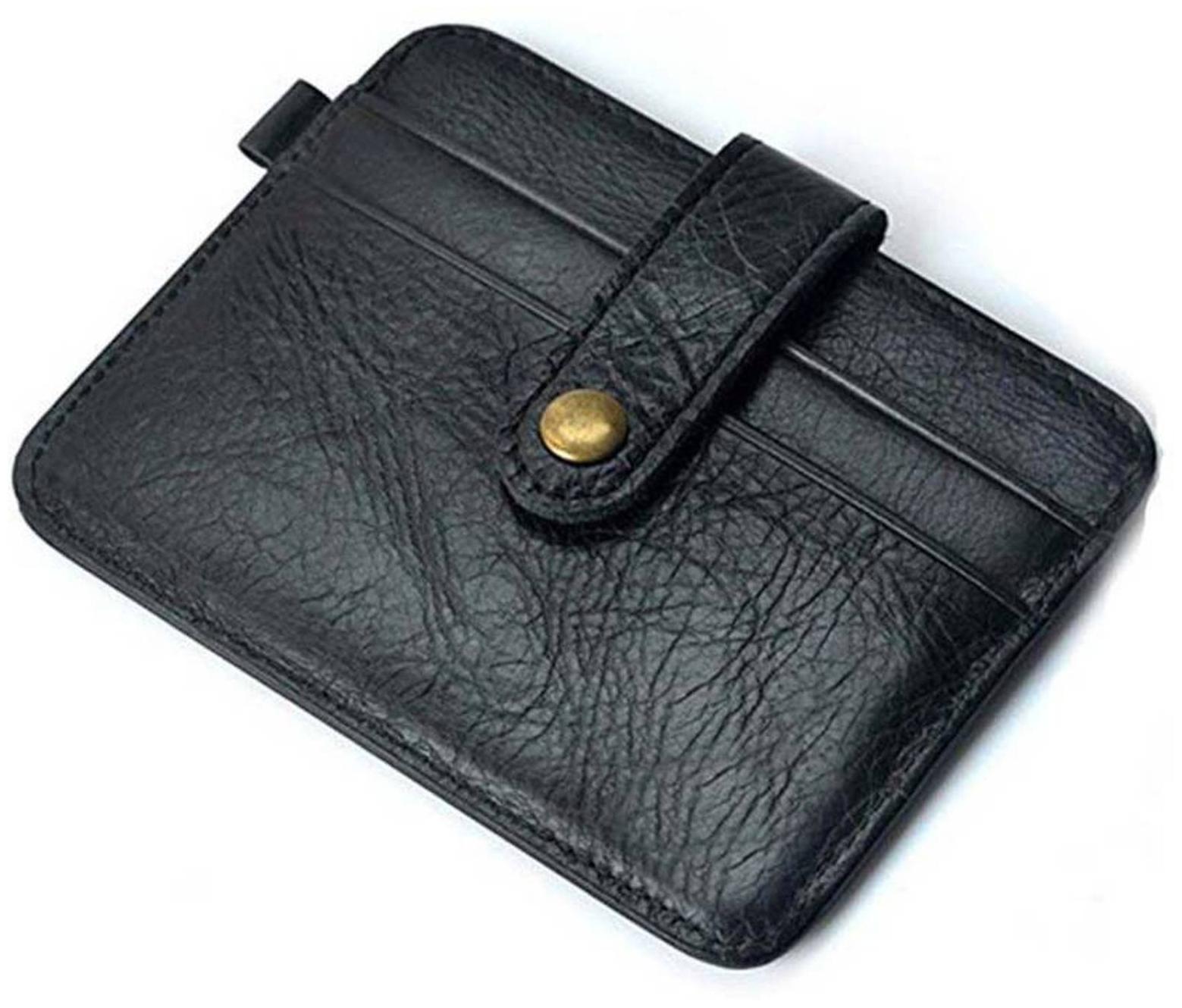 

Southpole Fashions Genuine Leather Card Holder Black