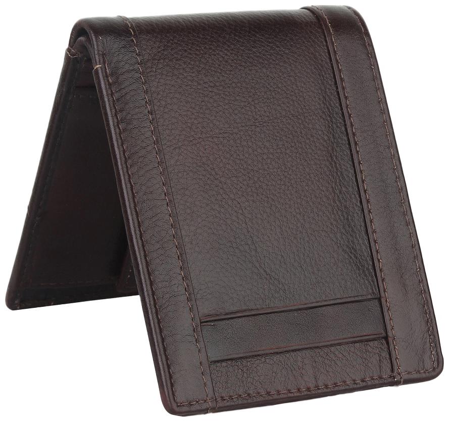 

Southpole Fashions Brown Genuine Leather Wallet Men