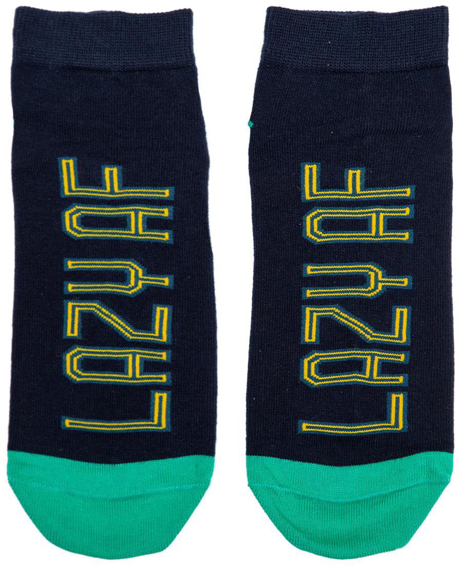 

Soxytoes Blue Cotton Ankle length socks ( Pack of 1 )