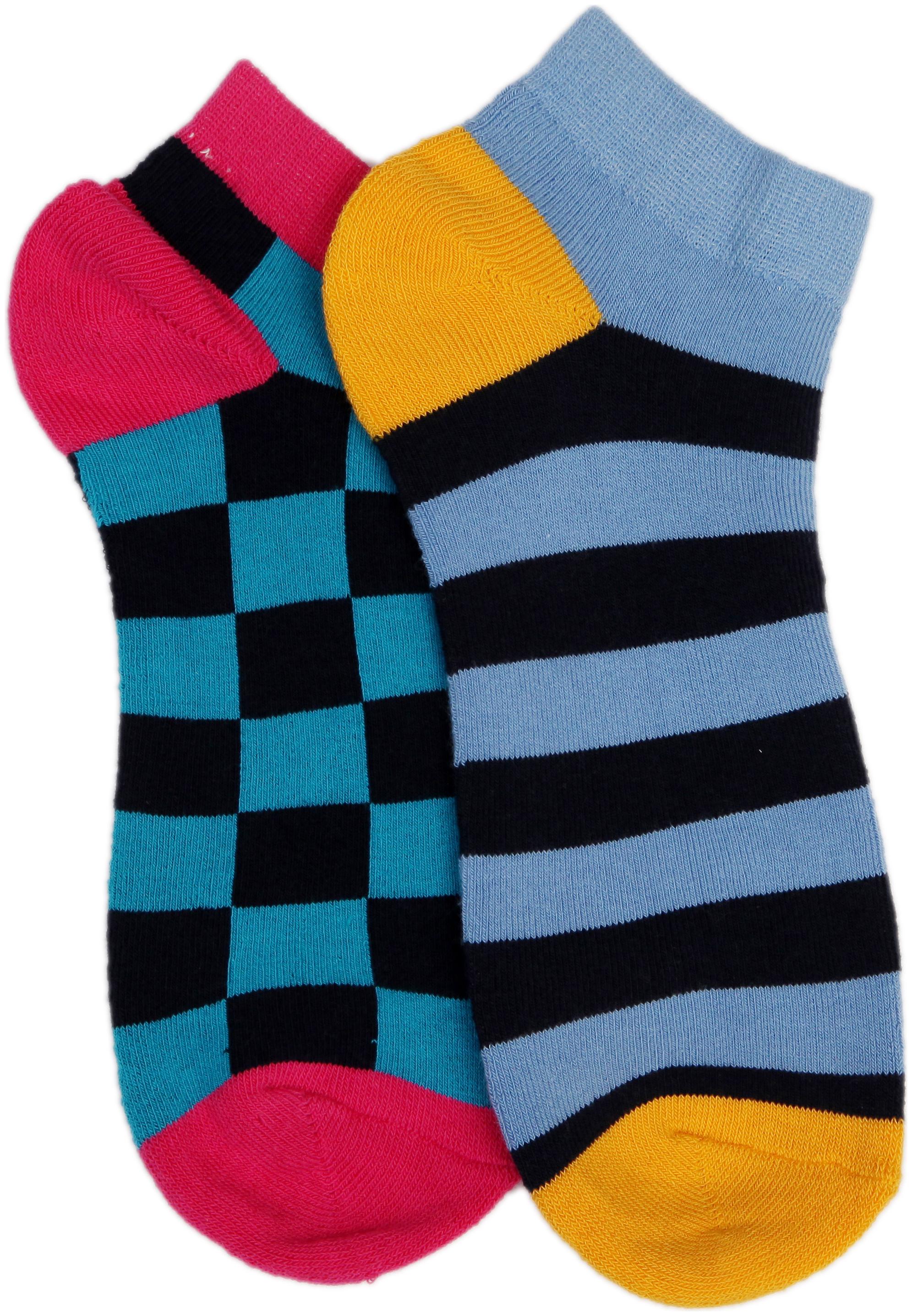 

Soxytoes Multi Cotton Ankle length socks ( 2 pairs )