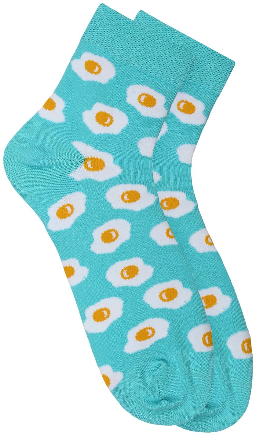 

Soxytoes Blue Cotton Ankle length socks ( Pack of 1 )