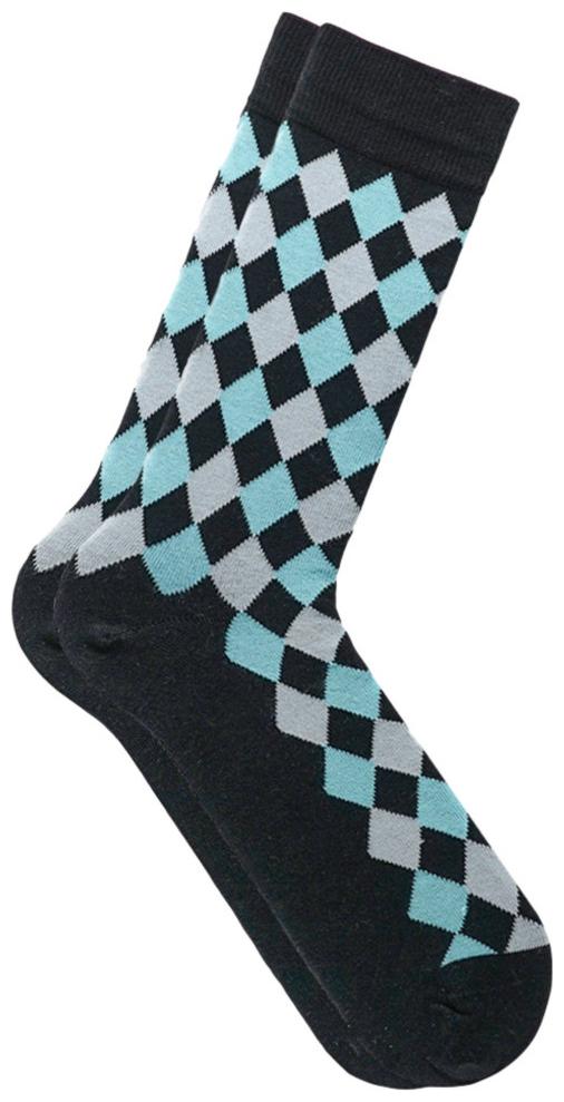 

Soxytoes Black Cotton Calf length socks ( Pack of 1 )