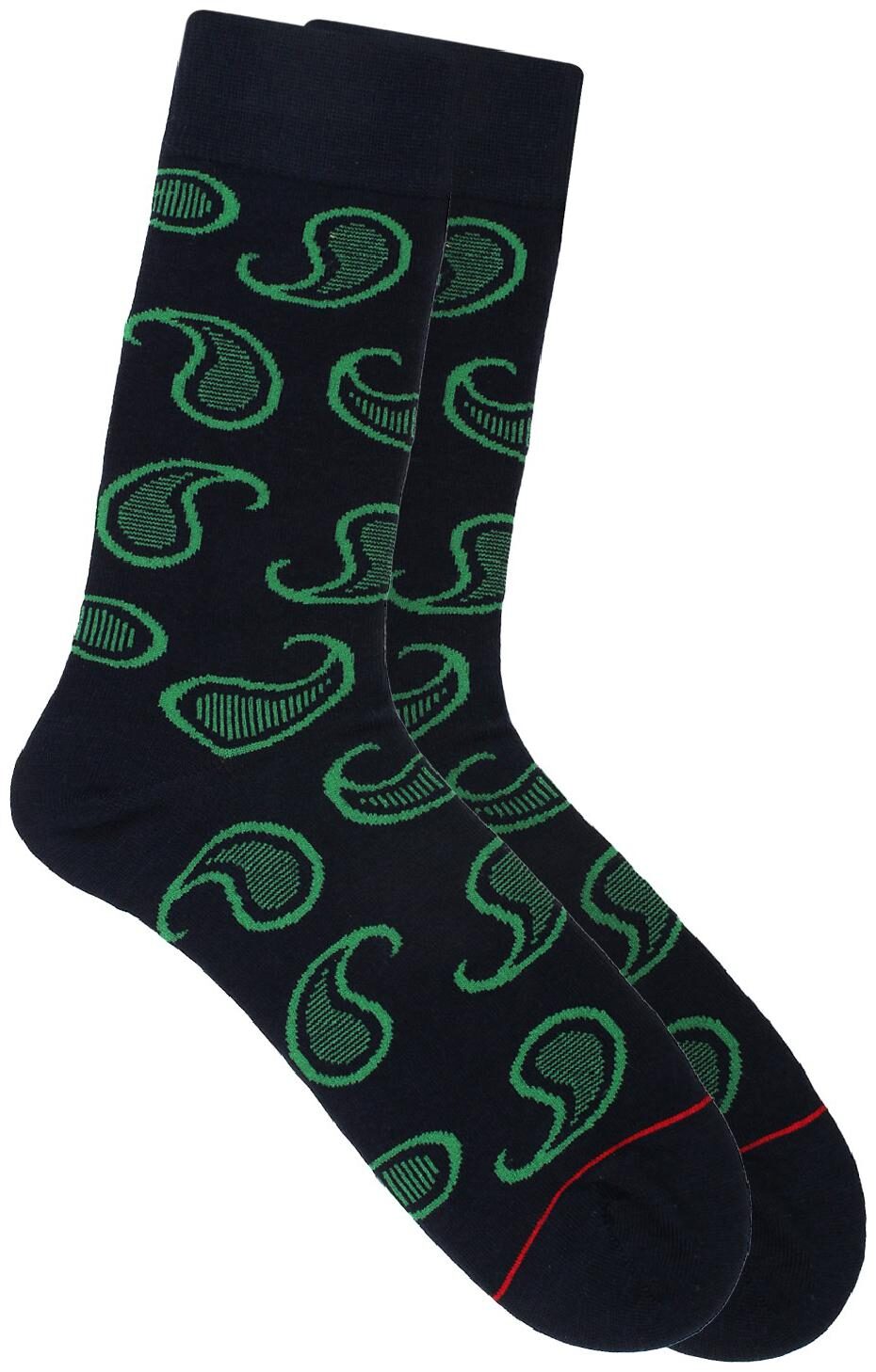 

Soxytoes Blue Cotton Calf length socks ( Pack of 1 )