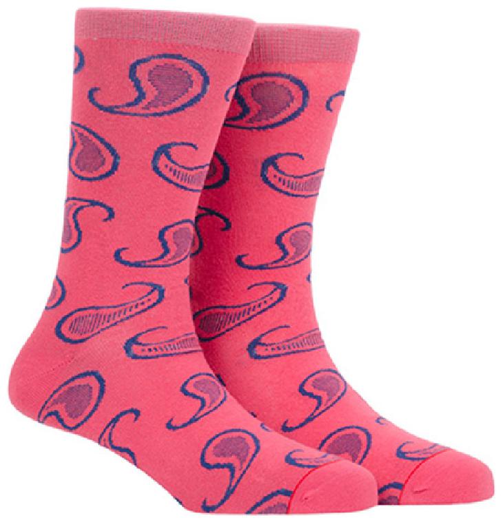 

Soxytoes Pink Cotton Calf length socks ( Pack of 1 )