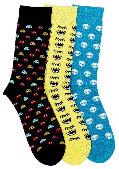 

Soxytoes Multi Cotton Calf length socks ( 3 pairs )