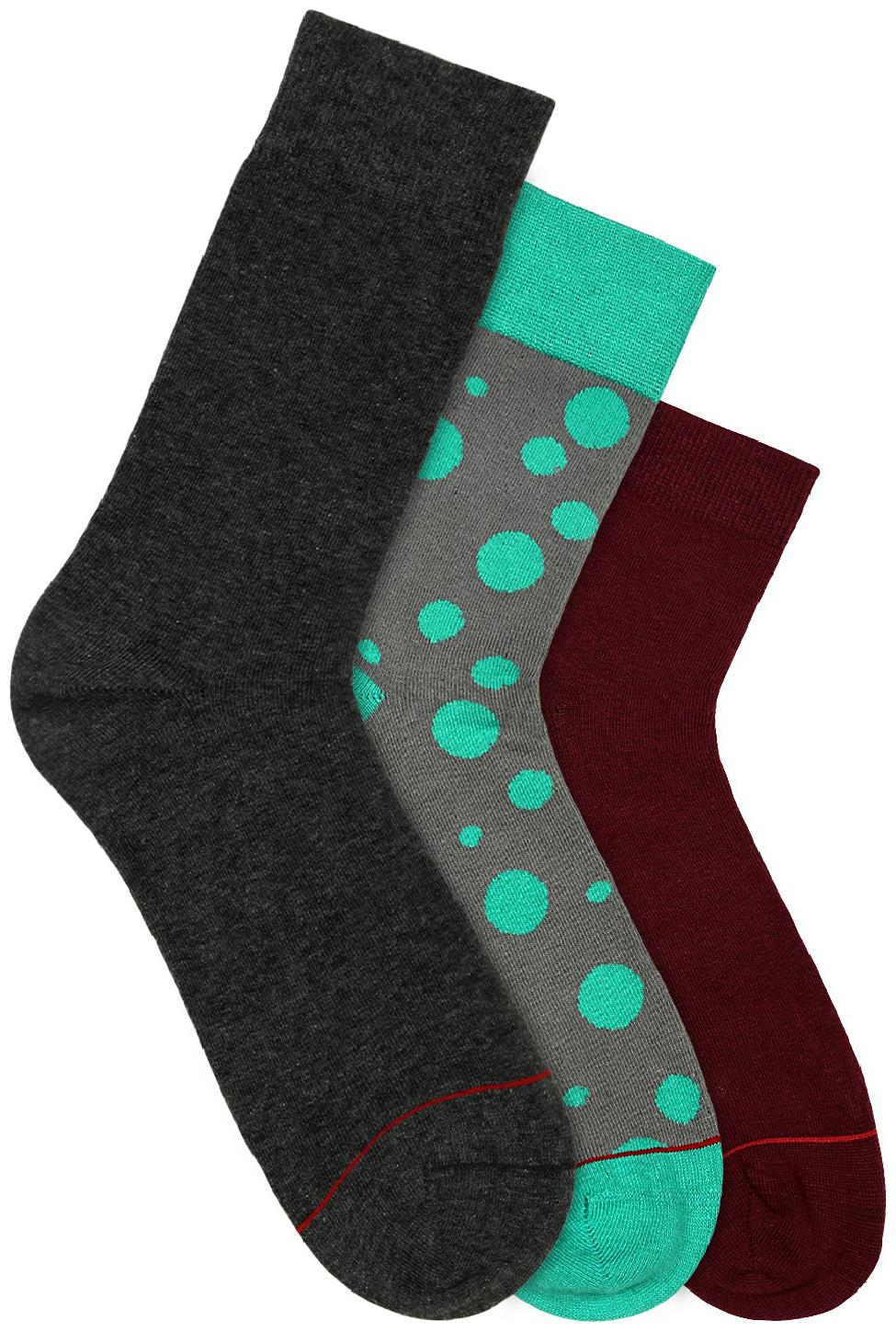

Soxytoes Multi Cotton Crew length socks ( 3 pairs )