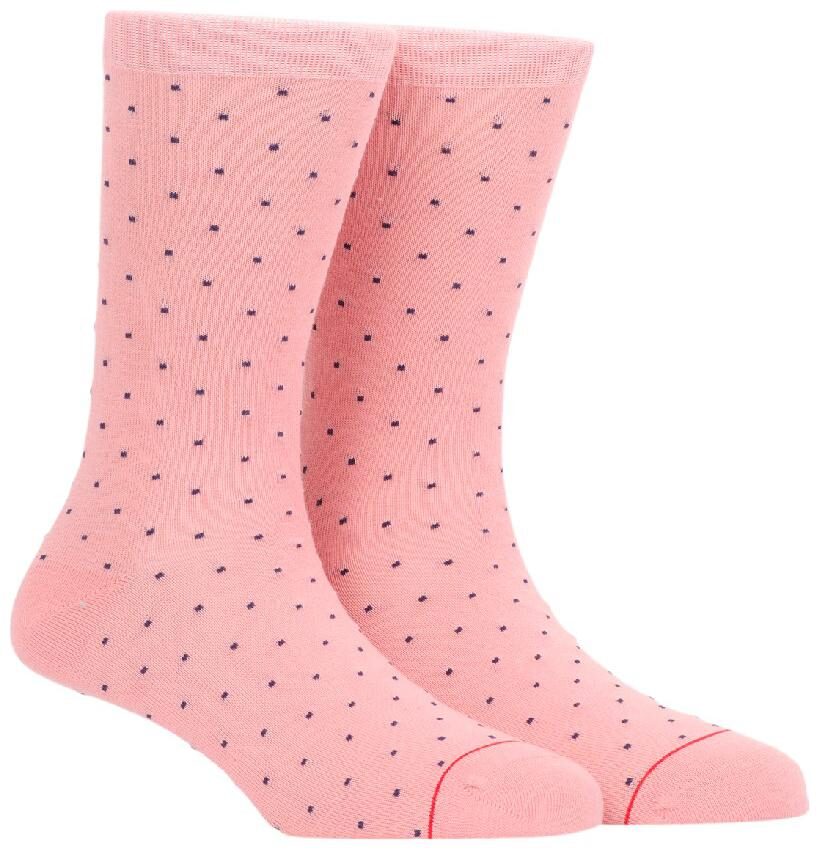 

Soxytoes Pink Cotton Calf length socks ( Pack of 1 )