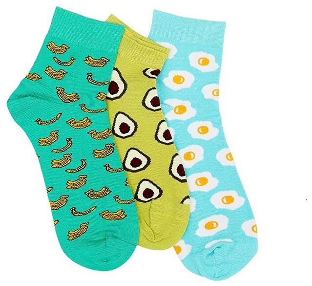 

Soxytoes Multi Cotton Ankle length socks ( Pack of 3 )