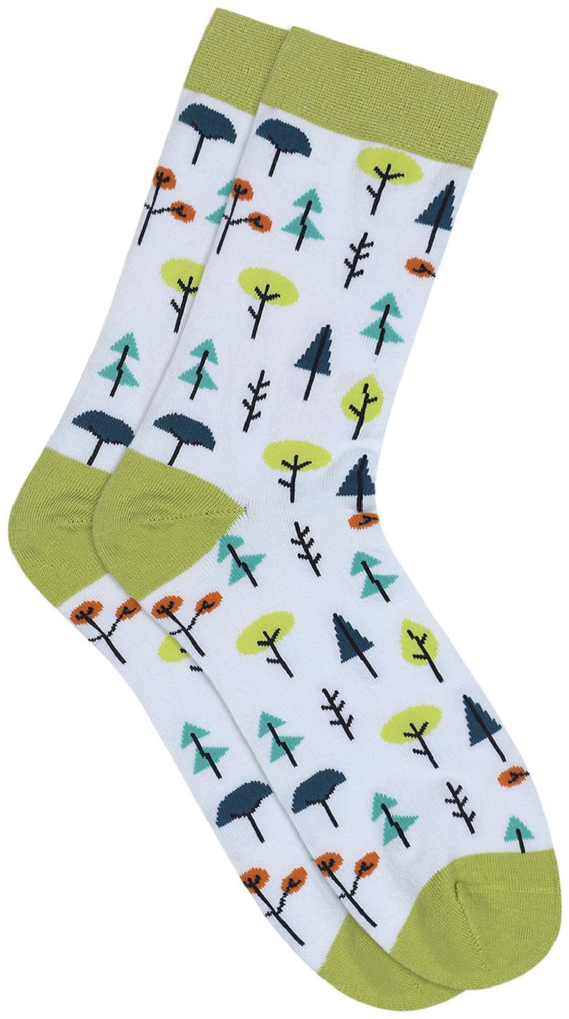 

Soxytoes White Cotton Calf length socks ( Pack of 1 )