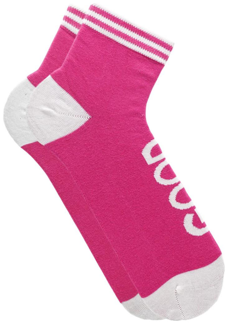 

Soxytoes Pink Cotton Ankle length socks ( Pack of 1 )