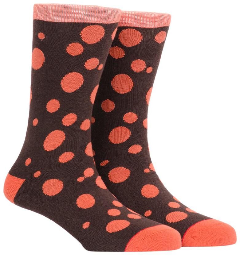 

Soxytoes Brown Cotton Calf length socks ( Pack of 1 )