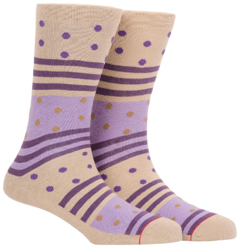 

Soxytoes Beige Cotton Calf length socks ( Pack of 1 )