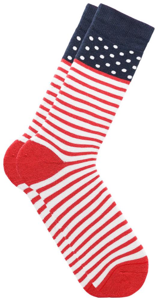 

Soxytoes Red Cotton Calf length socks ( Pack of 1 )