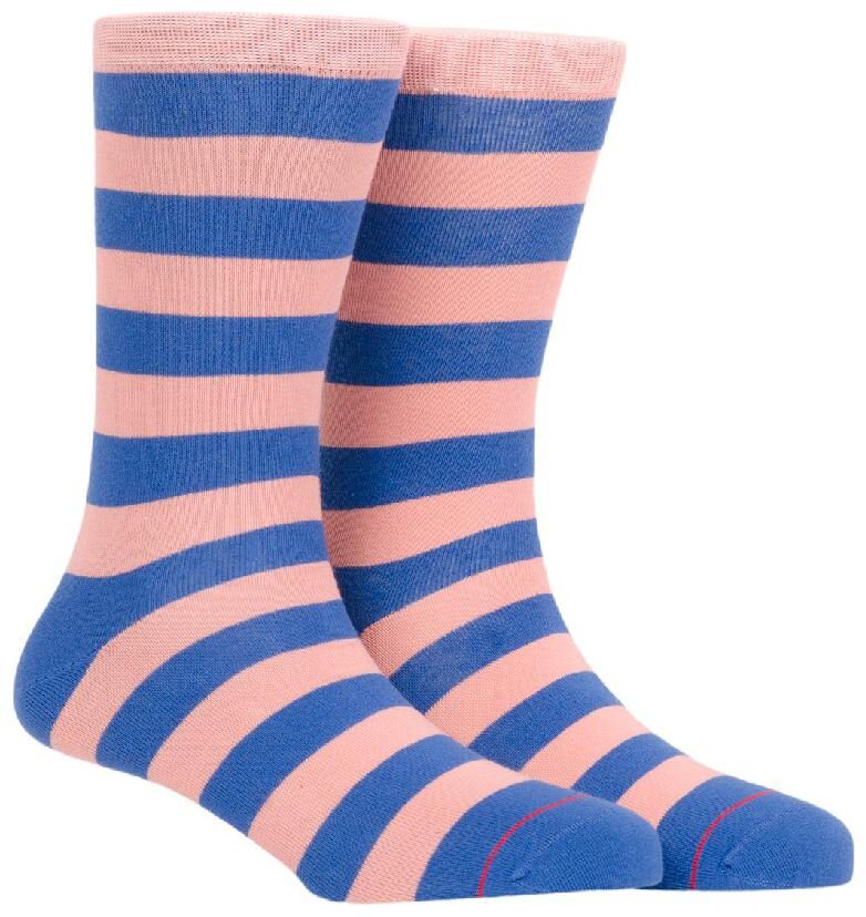 

Soxytoes Blue Cotton Calf length socks ( Pack of 1 )