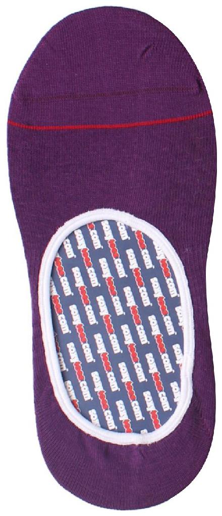 

Soxytoes Purple Cotton No show socks ( Pack of 1 )