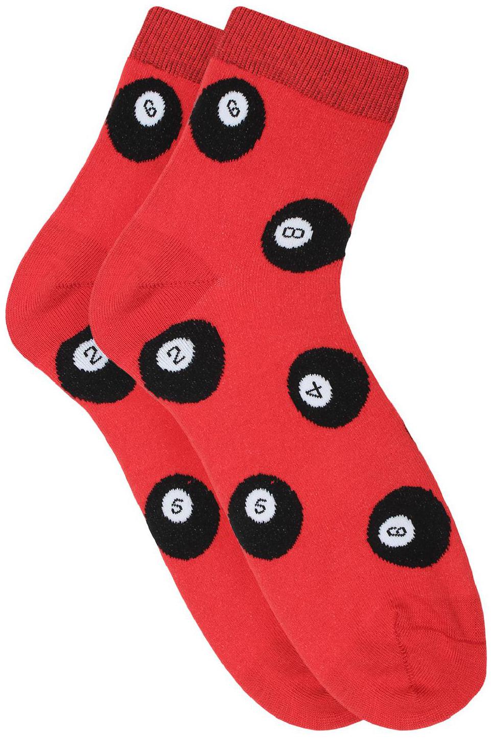 

Soxytoes Red Cotton Ankle length socks ( Pack of 1 )