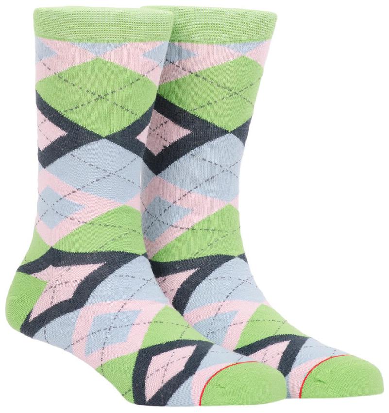 

Soxytoes Green Cotton Calf length socks ( Pack of 1 )