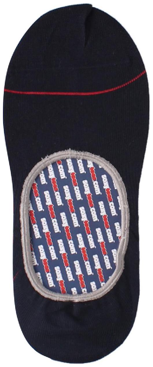 

Soxytoes Blue Cotton No show socks ( Pack of 1 )
