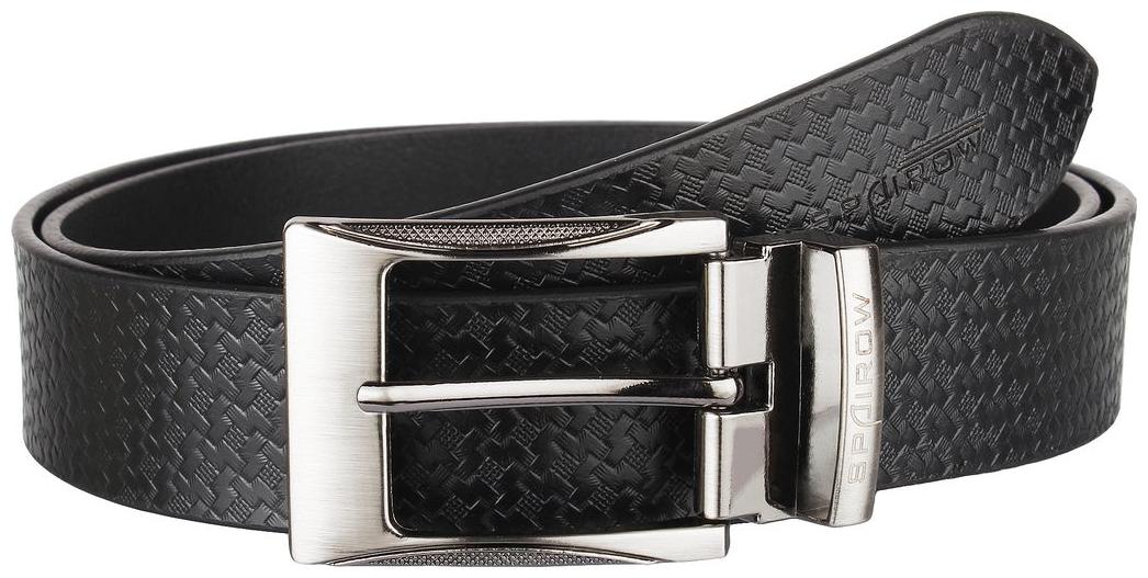 

SPAIROW i10 Men S Black Color 100 Genuine Leather Belt