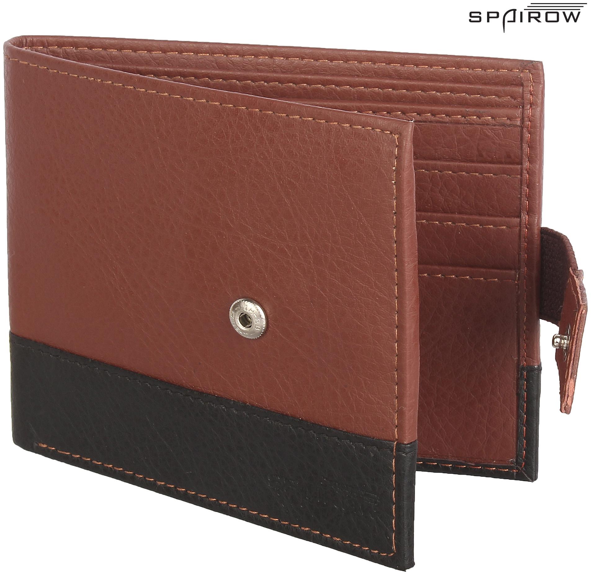 

Spairow Men Brown Pu Bi-Fold Wallet ( Pack of 1 )