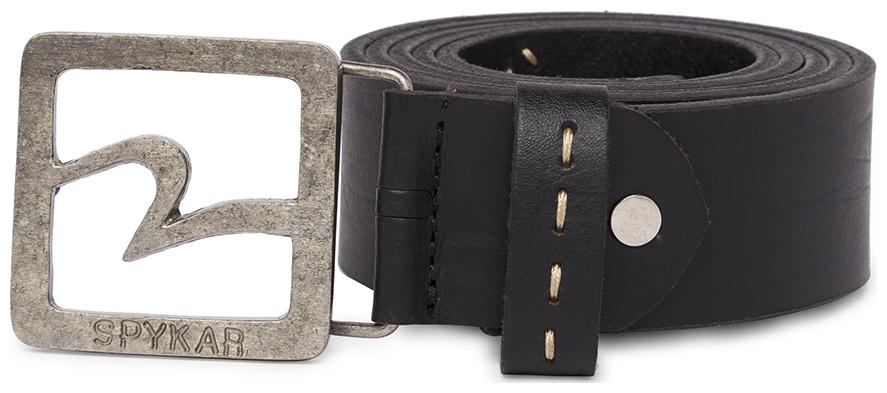 

Spykar Black Leather Casual Belt - Pack of 1