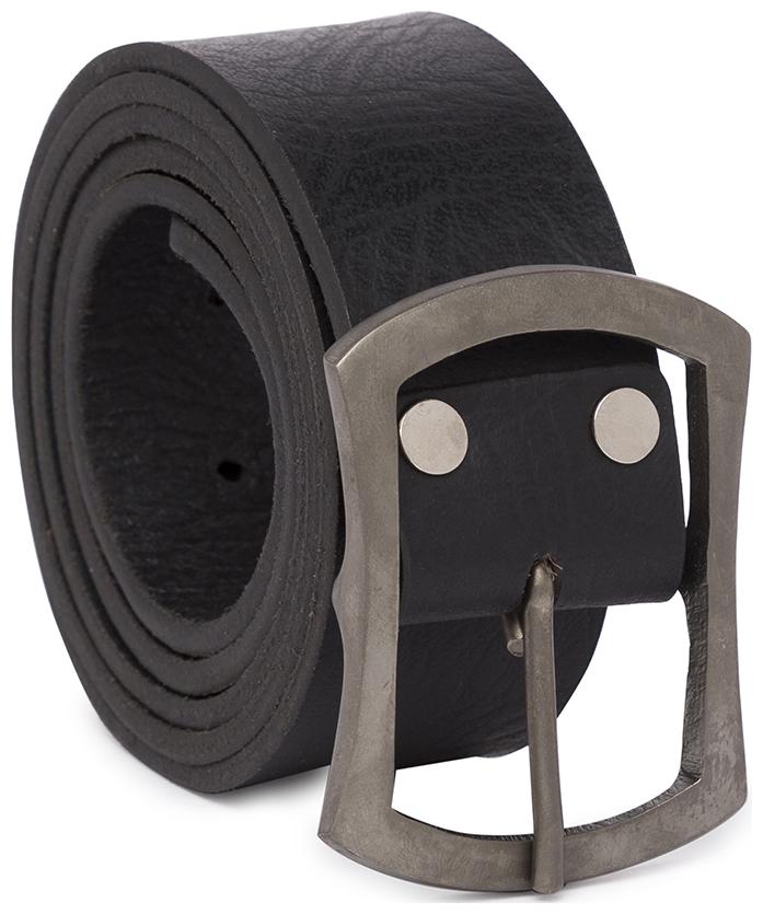 

Spykar Black Leather Casual Belt - Pack of 1