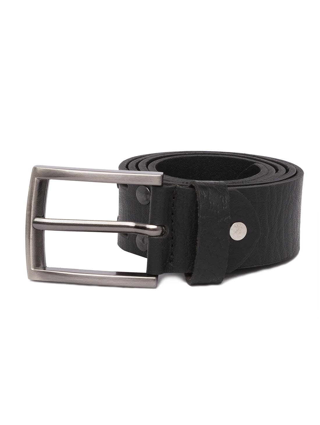 

Spykar Black Leather Belt
