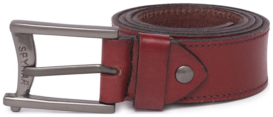 

Spykar Brown Leather Casual Belt - Pack of 1