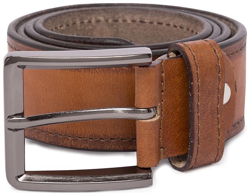 

Spykar Brown Leather Casual Belt - Pack of 1