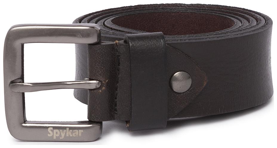 

Spykar Brown Leather Casual Belt - Pack of 1