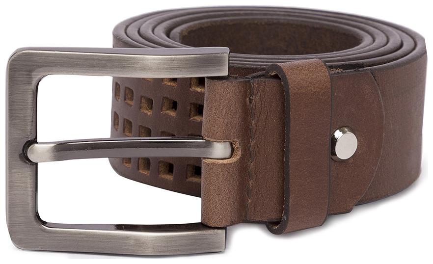 

Spykar Brown Leather Casual Belt - Pack of 1