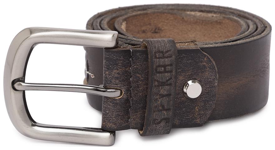 

Spykar Brown Leather Casual Belt - Pack of 1