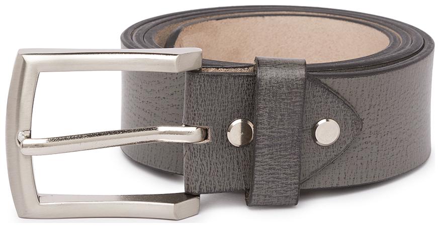 

Spykar Gray Leather Casual Belt - Pack of 1