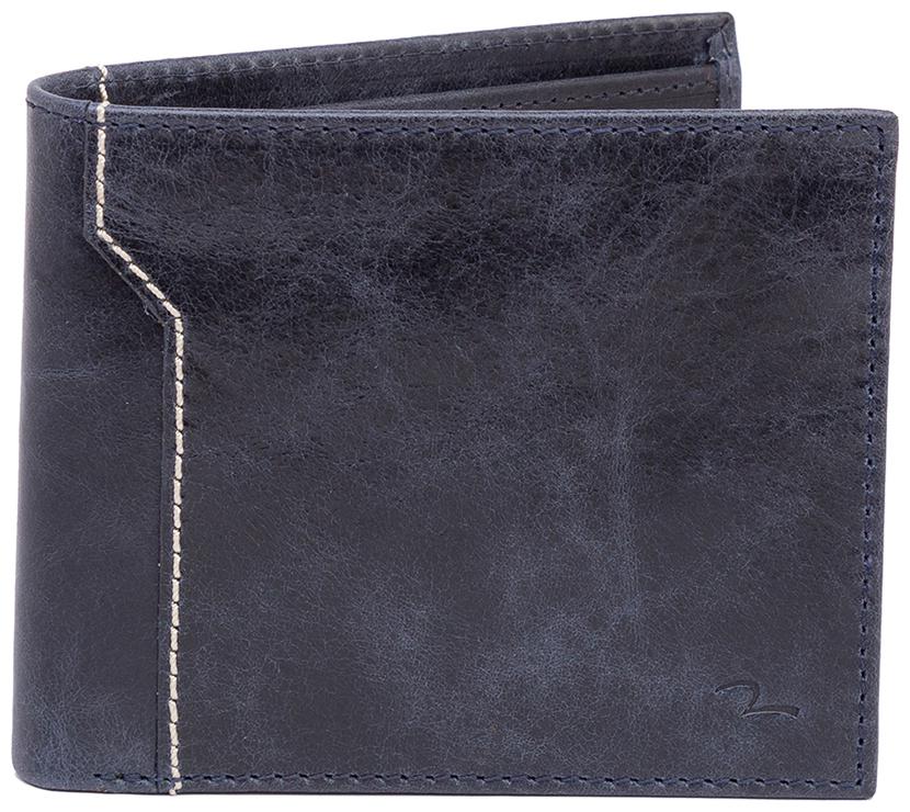 

Spykar Men Blue Leather Bi-Fold Wallet ( Pack of 1 )