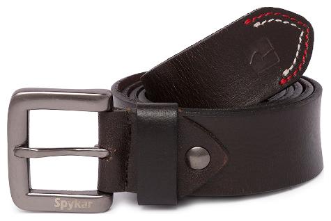 

Spykar Mens Brown Genuine Leather Belts