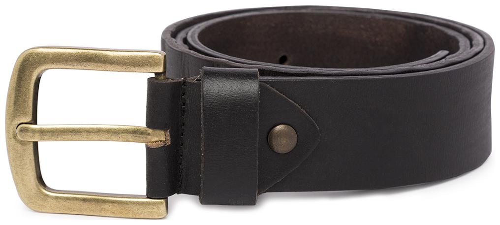 

Spykar Mens Black Genuine Leather Belts