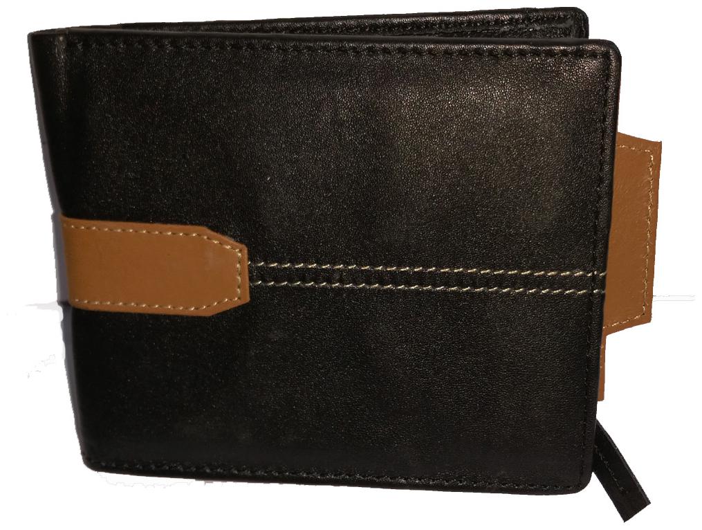 

STEP IN STYLE Men Black Leather Bi-Fold Wallet ( Pack of 1 )