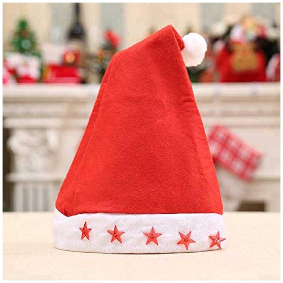 

Stonic New Pack of 1 Chirstmas Santa Cap