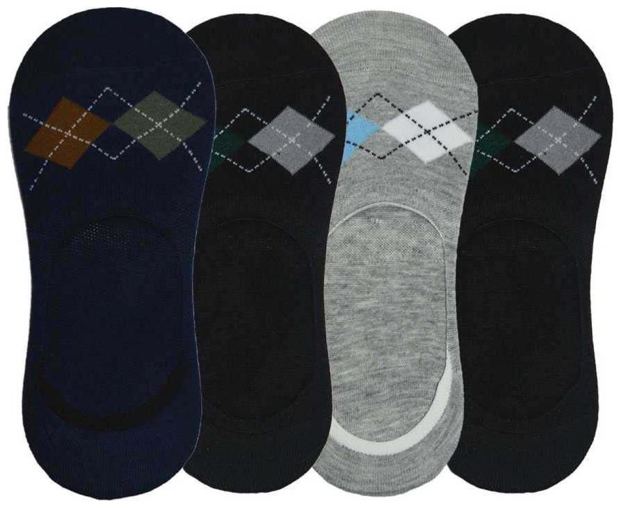 

Stonic New Stylish Black Fashion Socks Pack of 4
