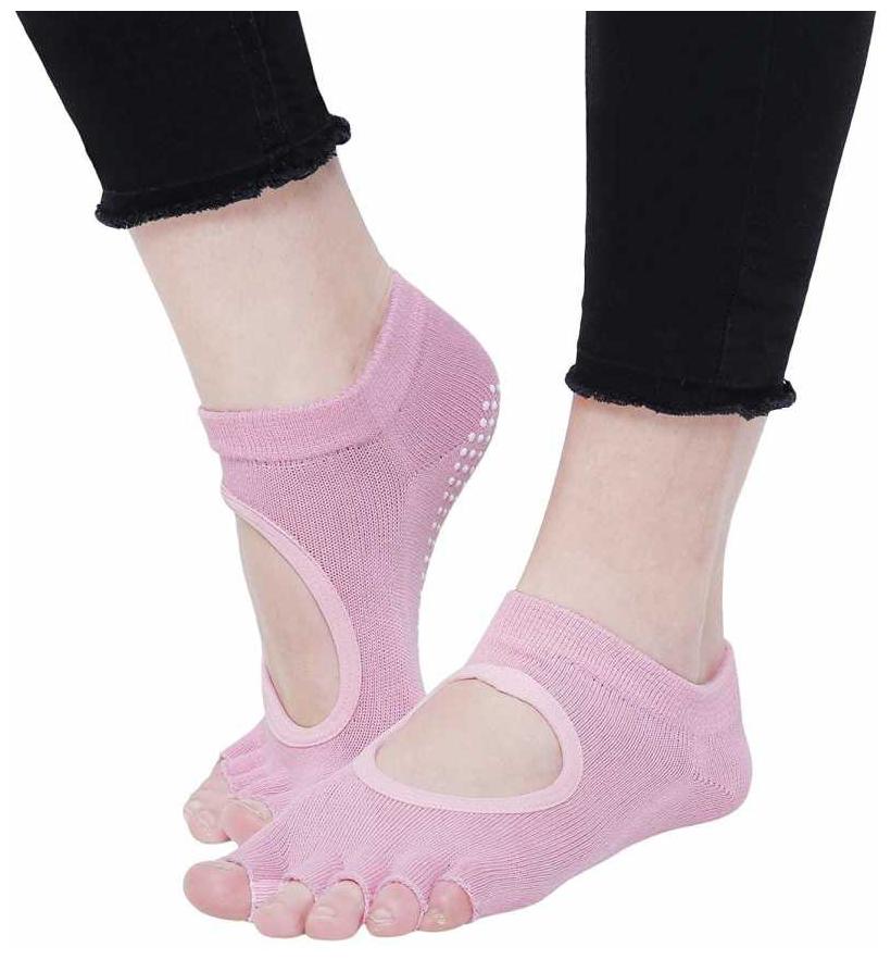 

Strauss Yoga Socks Pink