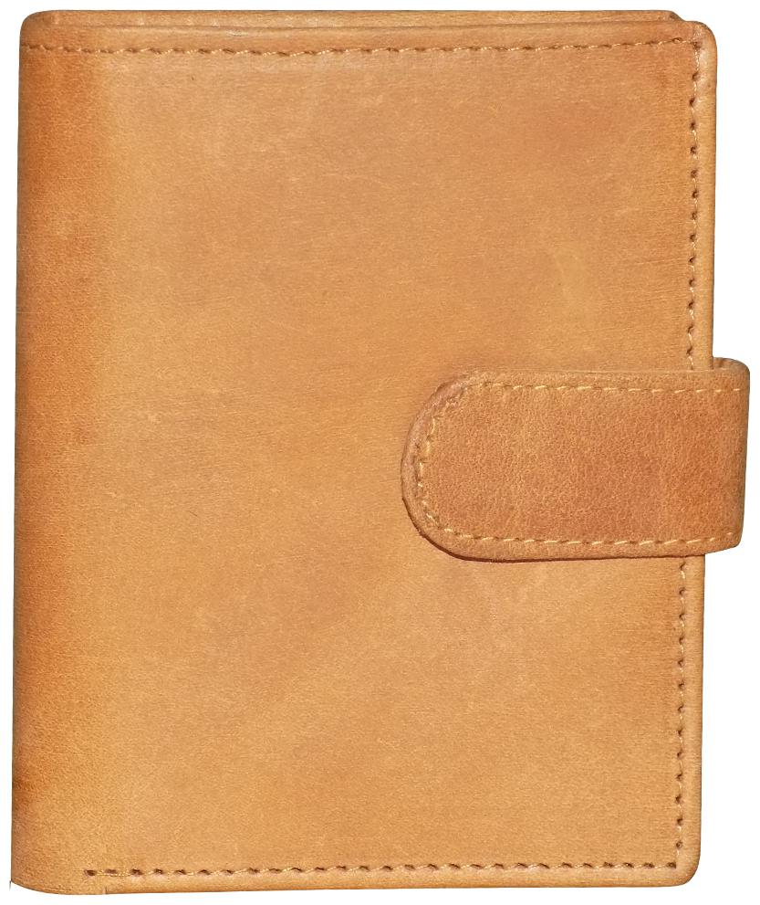 

STYLE SHOES Men Leather Card holder - Tan Pack of 1