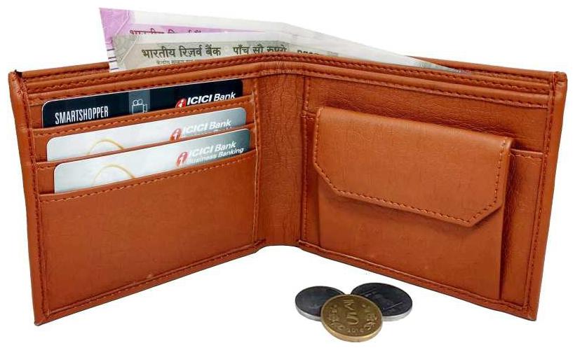 

STYLER KING Men Synthetic Leather Wallet For Casual Formal Party Everyday Use