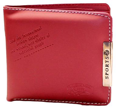 

JARS Collections Men Red Pu Bi-Fold Wallet ( Pack of 1 )