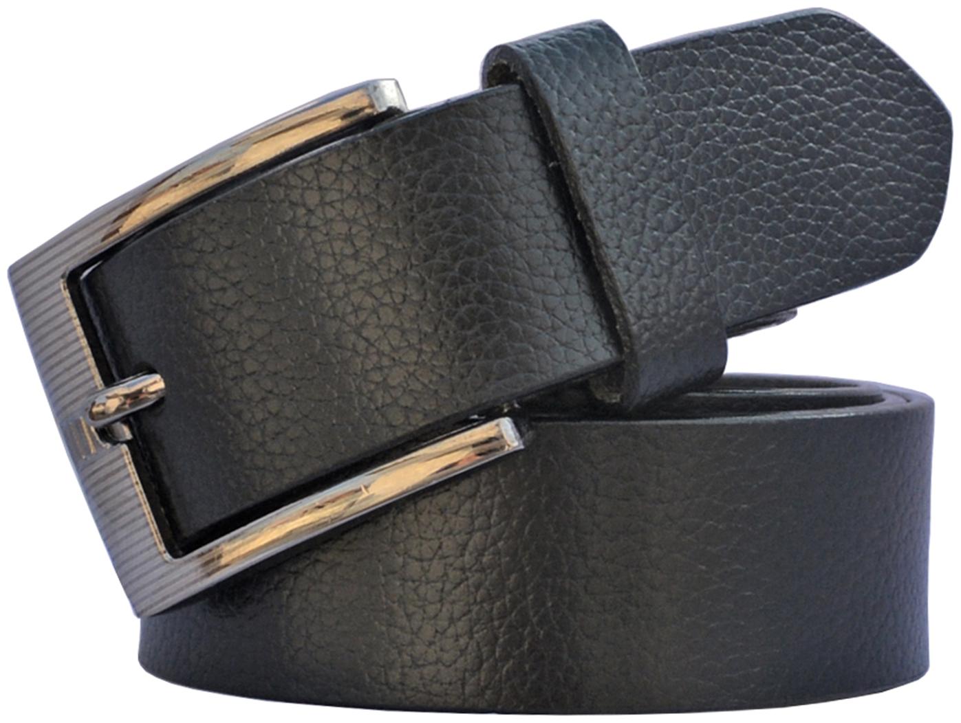 

Sunshopping Men s Black Formal Leather Belts